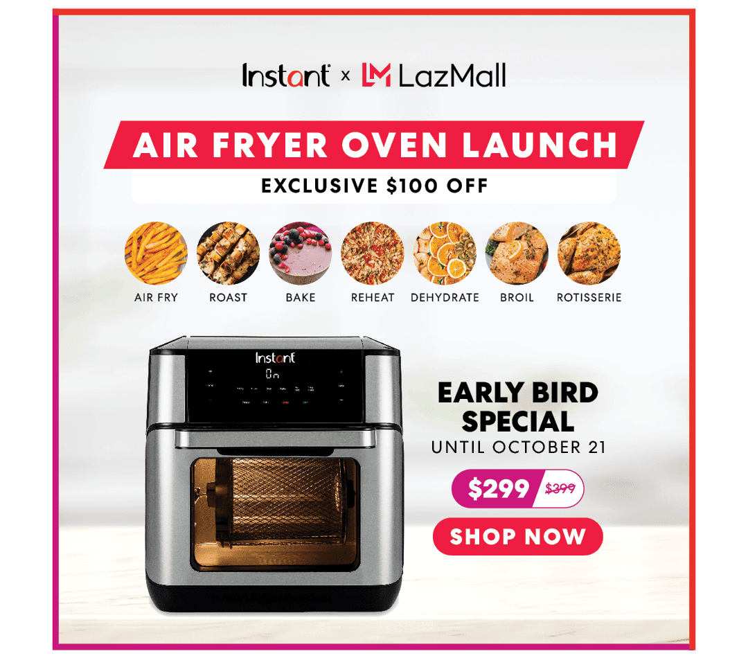 Image for The Much-Awaited Instant Vortex Plus Air Fryer Oven Is HERE!