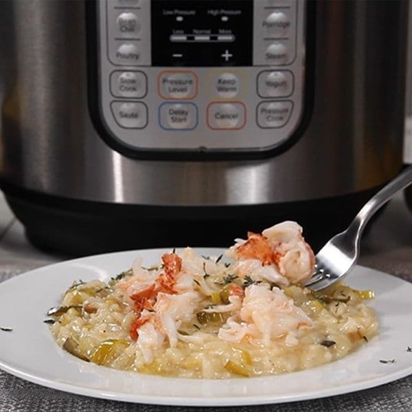Champagne Lobster Risotto Image