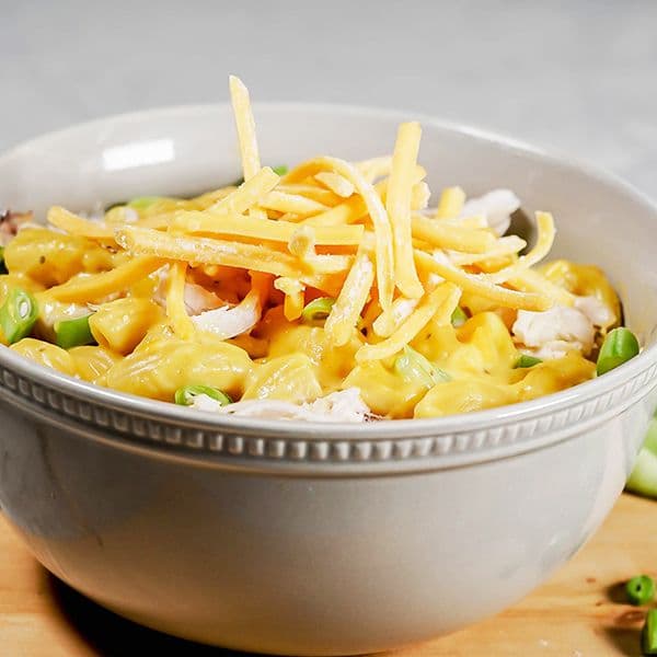 Chicken and Veggie Mac and Cheese Image