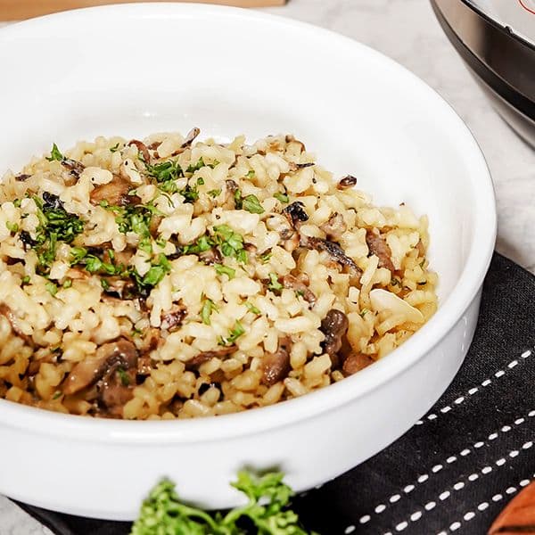 Mushroom and Scallop Risotto Image